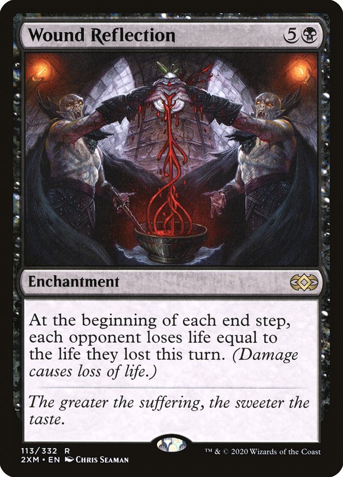 Magic the Gathering Card - Wound Reflection - MTG Circle