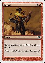 Magic the Gathering Card - Enrage - MTG Circle