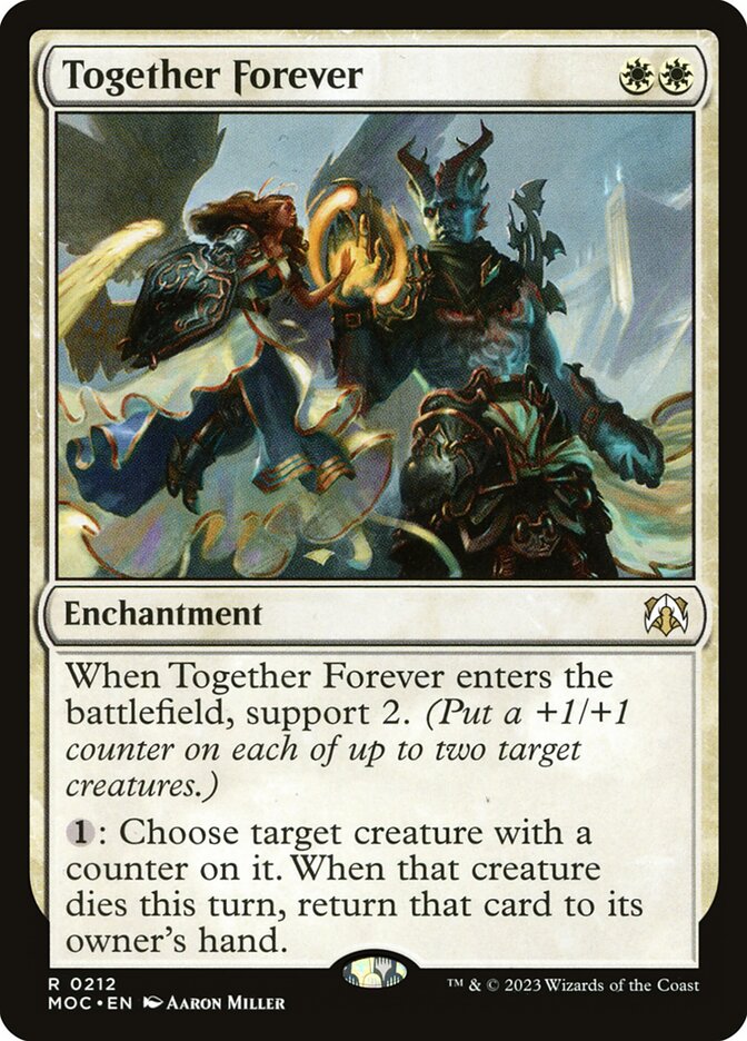 Magic the Gathering Card - Together Forever - MTG Circle