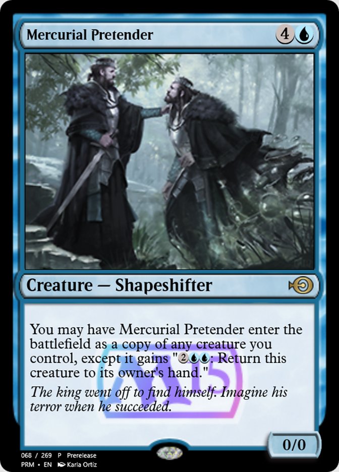 Magic the Gathering Card - Mercurial Pretender - MTG Circle