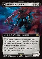 Magic the Gathering Card - Vincent Valentine // Galian Beast - MTG Circle