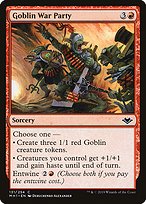 Magic the Gathering Card - Goblin War Party - MTG Circle