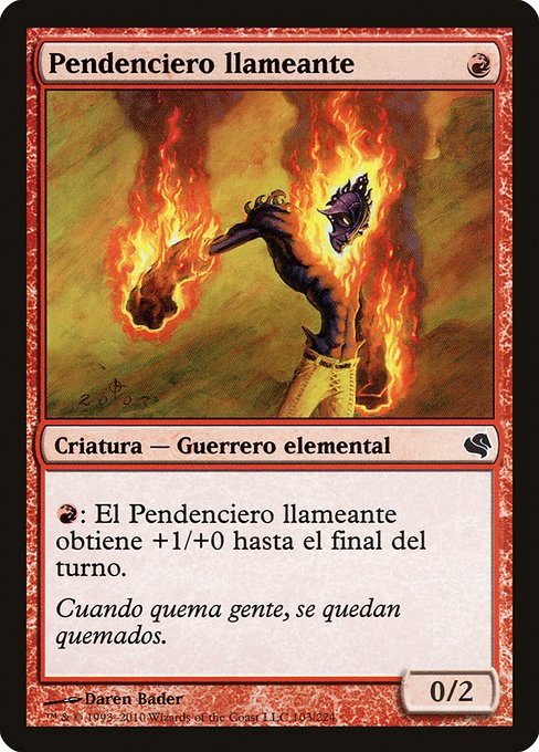 Magic the Gathering Card - Flamekin Brawler - MTG Circle