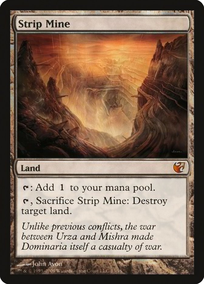 Magic the Gathering Card - Strip Mine - MTG Circle
