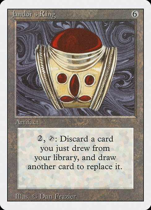 Magic the Gathering Card - Jandor's Ring - MTG Circle