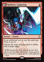 Magic the Gathering Card - Redirect Lightning - MTG Circle