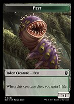 Magic the Gathering Card - Pest - MTG Circle