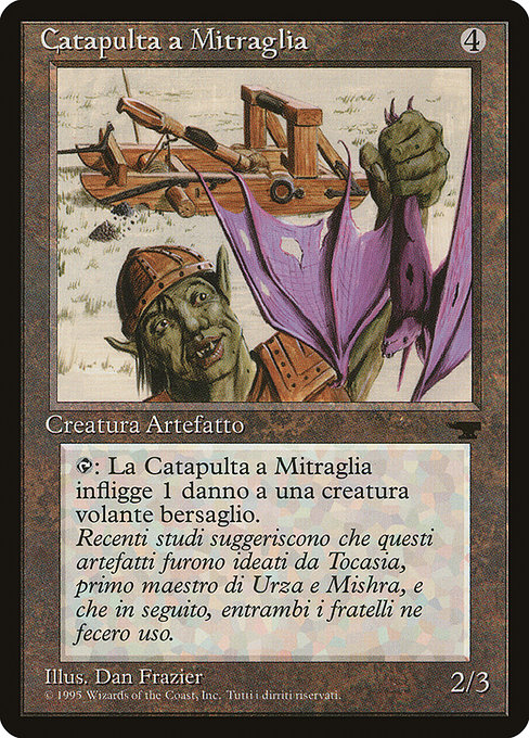 Magic the Gathering Card - Grapeshot Catapult - MTG Circle