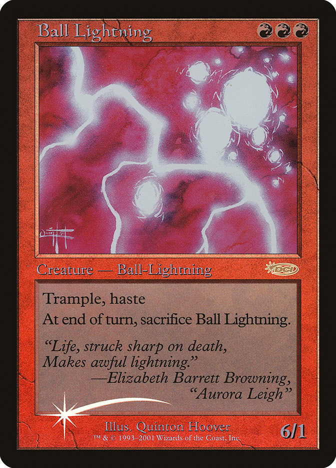 Magic the Gathering Card - Ball Lightning - MTG Circle