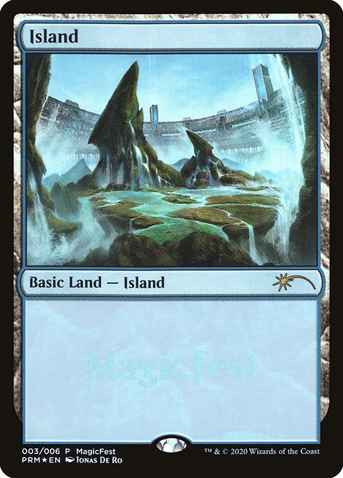 Magic the Gathering Card - Island - MTG Circle