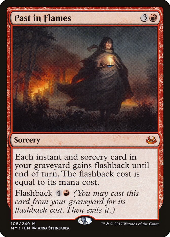Magic the Gathering Card - Past in Flames - MTG Circle