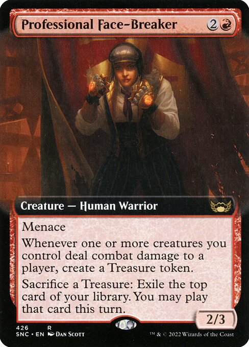 Magic the Gathering Card - Professional Face-Breaker - MTG Circle