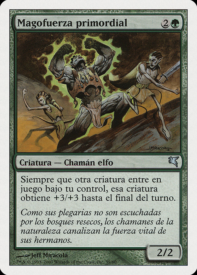 Magic the Gathering Card - Primal Forcemage - MTG Circle