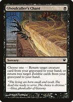 Magic the Gathering Card - Ghoulcaller's Chant - MTG Circle