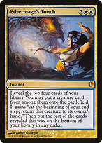 Magic the Gathering Card - Aethermage's Touch - MTG Circle