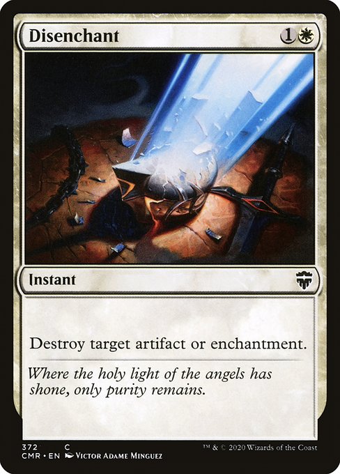 Magic the Gathering Card - Disenchant - MTG Circle