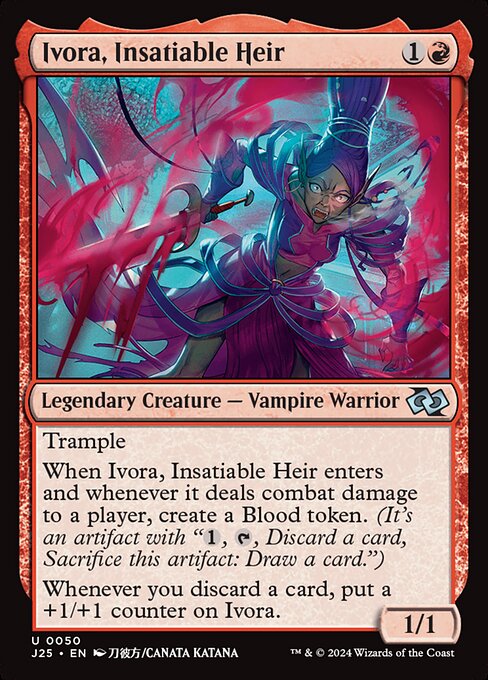 Magic the Gathering Card - Ivora, Insatiable Heir - MTG Circle
