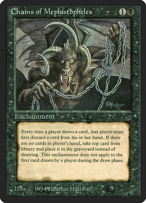 Magic the Gathering Card - Chains of Mephistopheles - MTG Circle