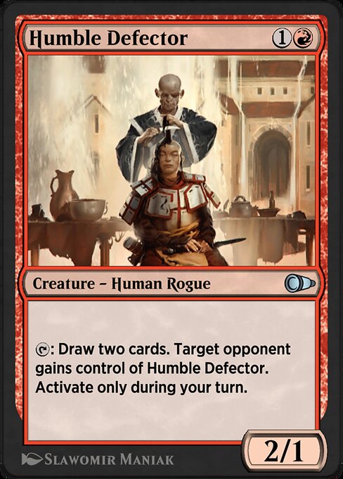 Magic the Gathering Card - Humble Defector - MTG Circle