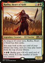 Magic the Gathering Card - Radha, Heart of Keld - MTG Circle