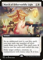 Magic the Gathering Card - March of Otherworldly Light - MTG Circle