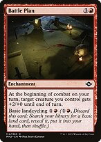 Magic the Gathering Card - Battle Plan - MTG Circle