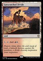 Magic the Gathering Card - Sunscorched Divide - MTG Circle