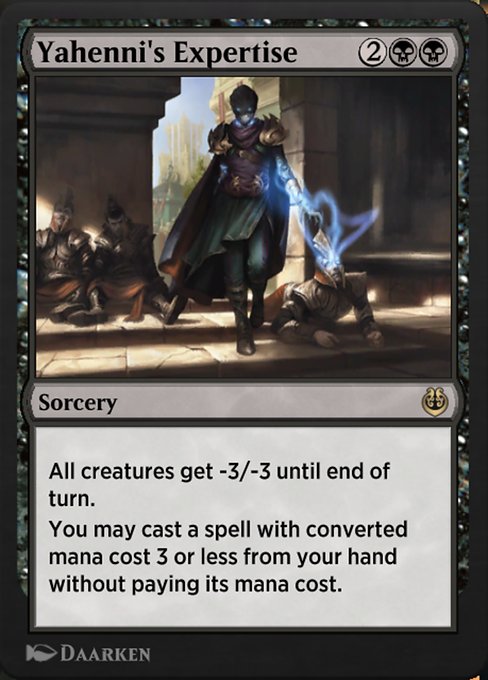 Magic the Gathering Card - Yahenni's Expertise - MTG Circle