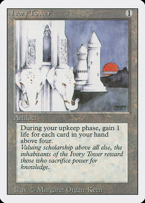 Magic the Gathering Card - Ivory Tower - MTG Circle