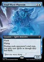Magic the Gathering Card - Final-Word Phantom - MTG Circle