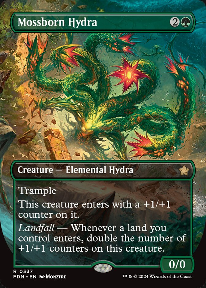 Magic the Gathering Card - Mossborn Hydra - MTG Circle