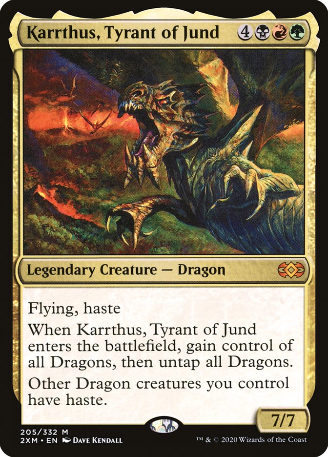 Magic the Gathering Card - Karrthus, Tyrant of Jund - MTG Circle