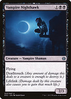 Magic the Gathering Card - Vampire Nighthawk - MTG Circle