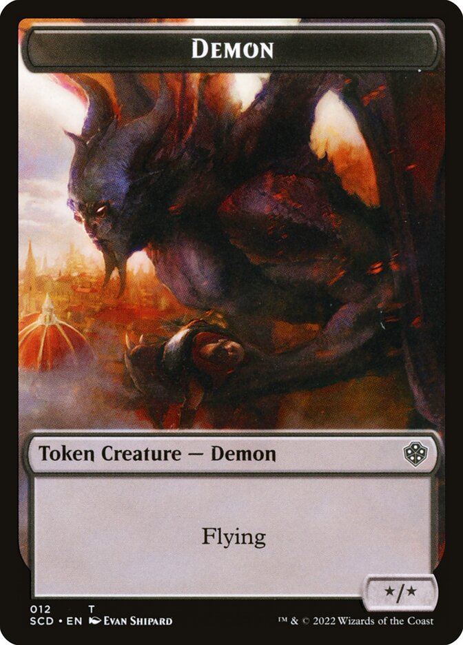 Magic the Gathering Card - Demon - MTG Circle