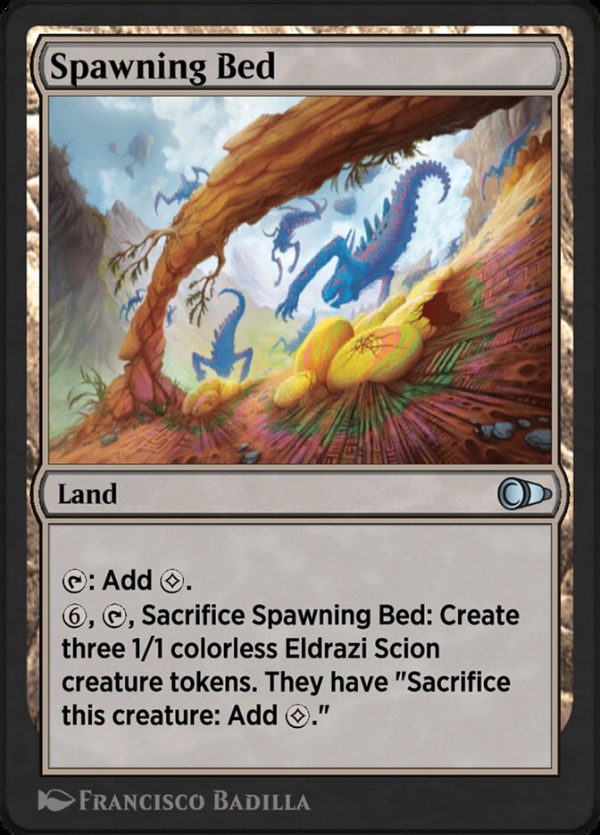 Magic the Gathering Card - Spawning Bed - MTG Circle