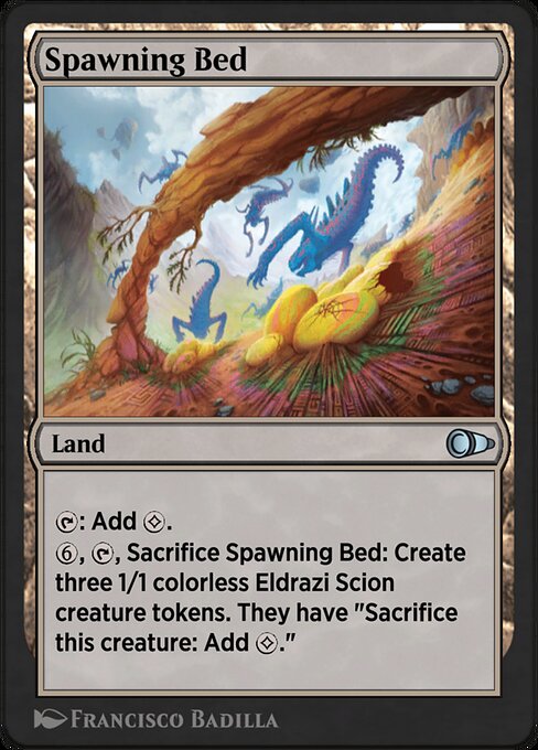 Magic the Gathering Card - Spawning Bed - MTG Circle