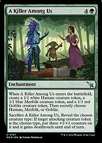 Magic the Gathering Card - A Killer Among Us - MTG Circle