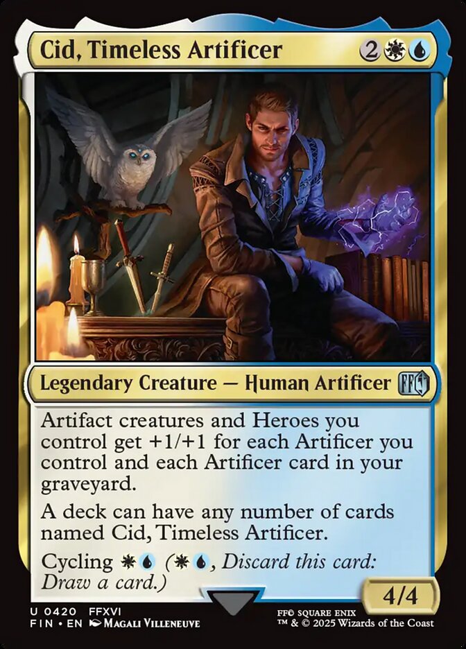 Magic the Gathering Card - Cid, Timeless Artificer - MTG Circle