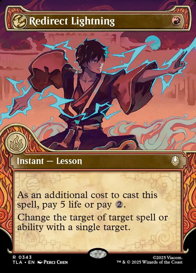 Magic the Gathering Card - Redirect Lightning - MTG Circle