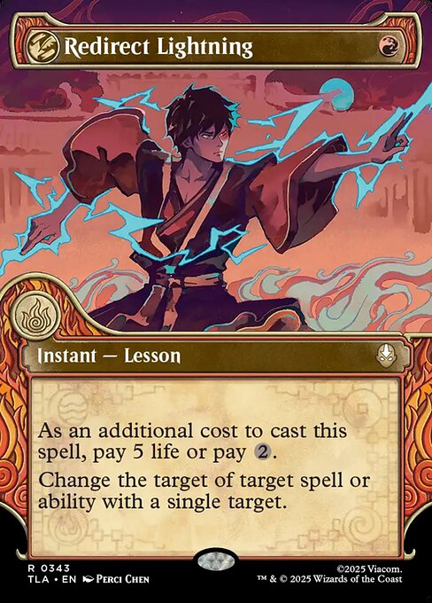Magic the Gathering Card - Redirect Lightning - MTG Circle