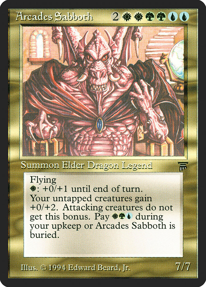 Magic the Gathering Card - Arcades Sabboth - MTG Circle