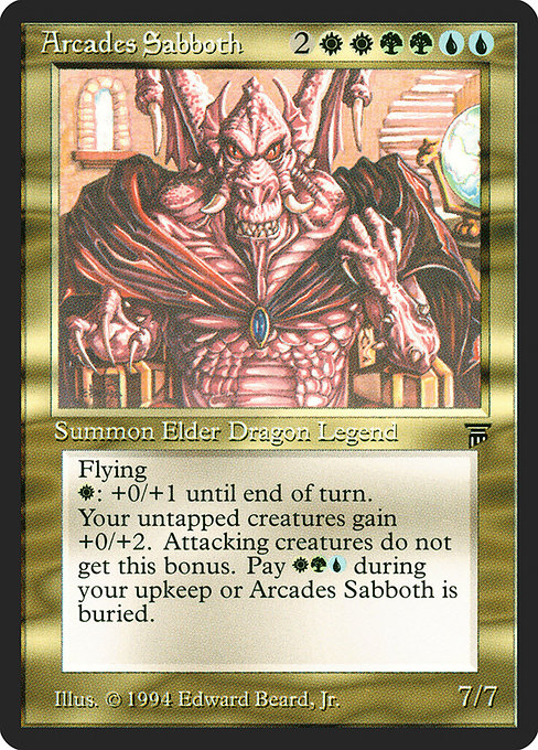 Magic the Gathering Card - Arcades Sabboth - MTG Circle