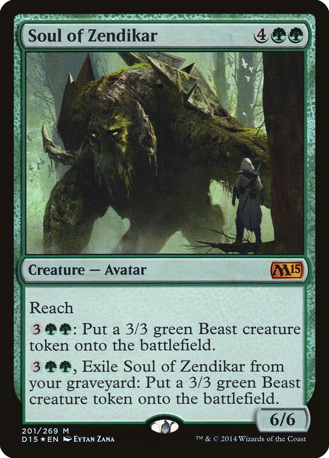 Magic the Gathering Card - Soul of Zendikar - MTG Circle