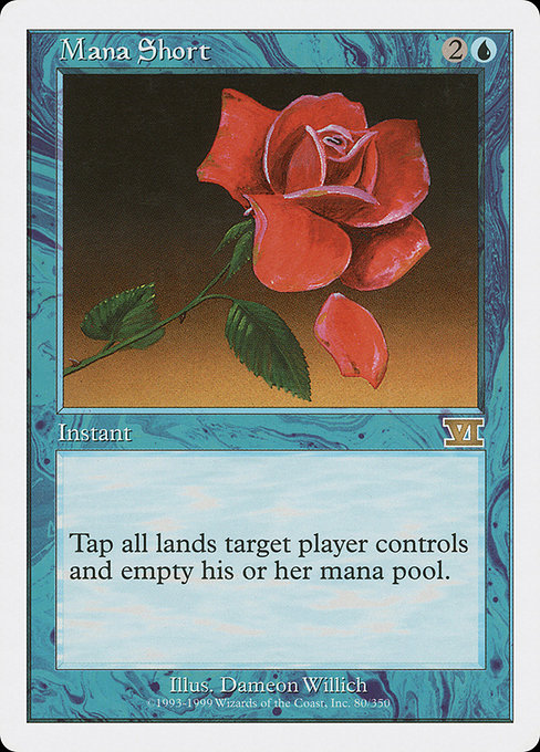 Magic the Gathering Card - Mana Short - MTG Circle