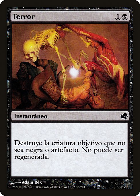 Magic the Gathering Card - Terror - MTG Circle