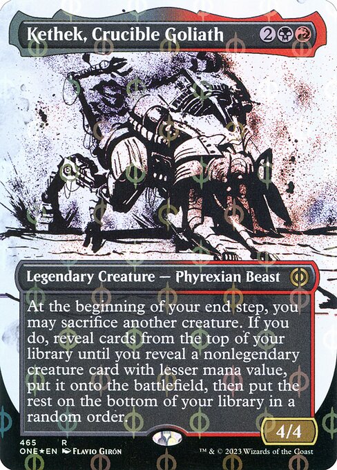 Magic the Gathering Card - Kethek, Crucible Goliath - MTG Circle