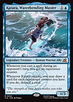 Magic the Gathering Card - Katara, Waterbending Master - MTG Circle