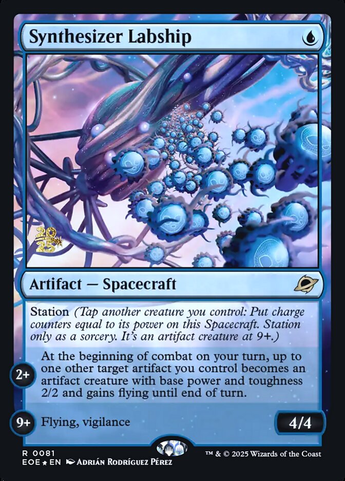 Magic the Gathering Card - Synthesizer Labship - MTG Circle
