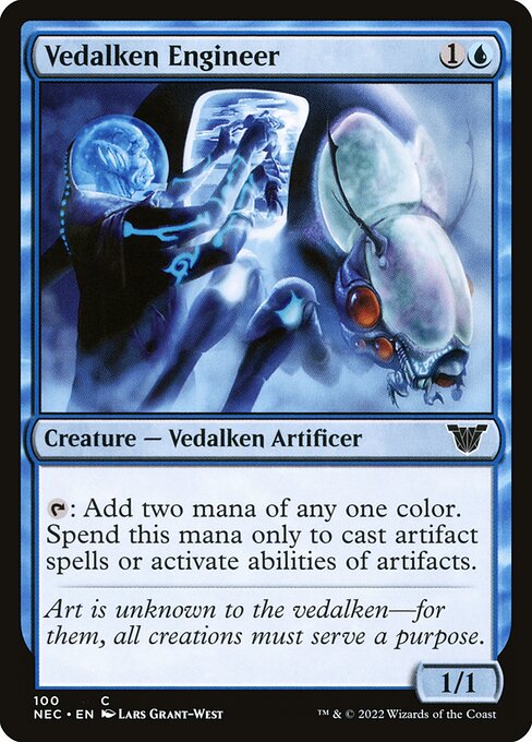 Magic the Gathering Card - Vedalken Engineer - MTG Circle