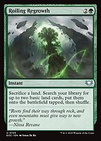 Magic the Gathering Card - Roiling Regrowth - MTG Circle
